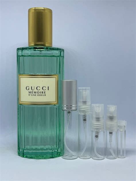 gucci memoire sample|gucci memoire fragrantica.